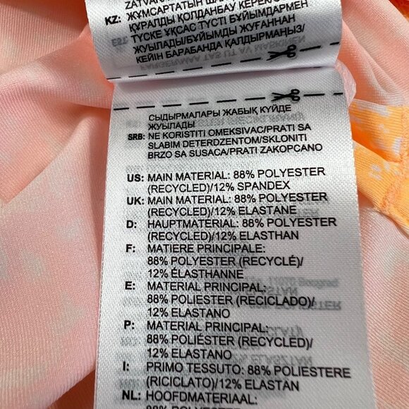 Adidas Printed Aeroready 1/4 Zip Golf Pullover Acid Orange Women’s Large - Picture 11 of 15